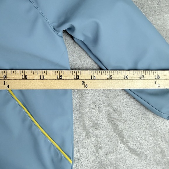 Tommy Bahama Rain Jacket Kids 2T Blue Full Zip Hooded Dinosaur Spikes Outdoor - Picture 3 of 16